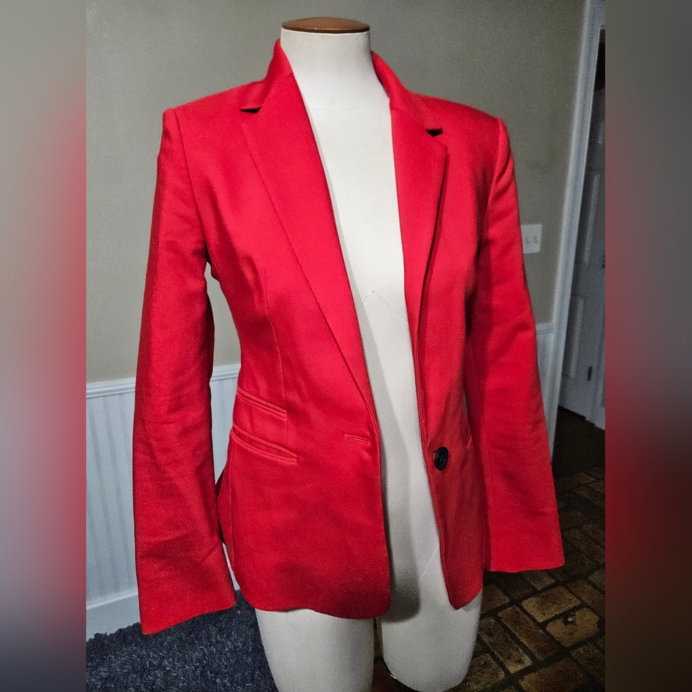 Express Vibrant Red Women's Blazer
